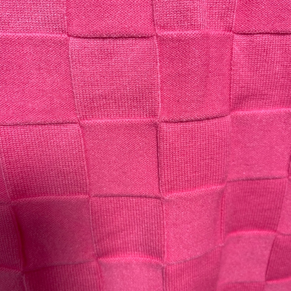Vine & Love Fuchsia Checkered Top - Picture 5 of 5